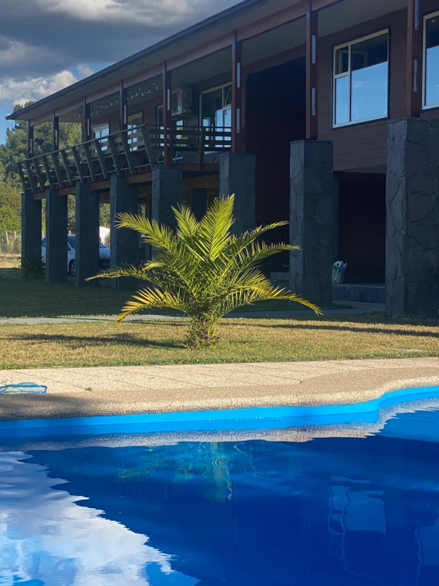 ホテル Complejo Molco Sur Con Piscina プコン エクステリア 写真